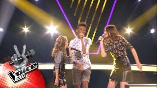 Evi Kyle amp Silvie  Shivers  The Battles  The Voice Kids  VTM [upl. by Ruprecht957]