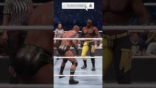 Randy Orton RKO Outta Nowhere Epic Match  Randy Orton vs Bobby Lashley Clash of Titans WWE 2K24 [upl. by Putscher]