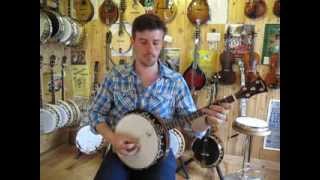 Martin Howley plays a sample tune on a Clareen Banjos Clarinbridge Model [upl. by Reel]