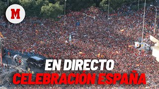 CAMPEONES EUROCOPA 2024  Celebración de España con la afición en vivo [upl. by Horatio]