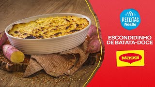 Escondidinho de Frango e BatataDoce  Receitas Nestlé [upl. by Eisenberg974]