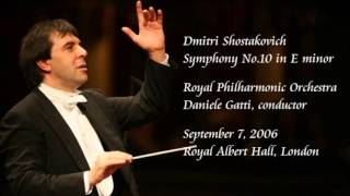 Shostakovich Symphony No10 in E minor  Gatti  Royal Philharmonic Orchestra [upl. by Naynek1]