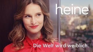 Die Welt wird weiblich  heine Kampagne 2018 [upl. by Ierdna]