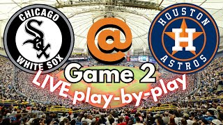 Chicago White Sox  Houston Astros Game 2 LIVE PlayByPlay  Minute Maid Park August 17th 2024 [upl. by Dotti]