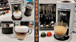 Nespresso VertuoPlus Deluxe amp Aeroccino 3 Milk Frother  Full Review and Demo [upl. by Eltsyek]