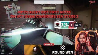 XIPTO ESPORT SMURFING ON PLAYOFF VCT GAME CHANGERS SEA STAGE 2  DAY 1  VALONAAAH CLIP [upl. by Amluz47]