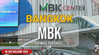 Bangkok Walking Tour MBK Center Tour of the Most Iconic Shopping Center in Bangkok [upl. by Higgs]