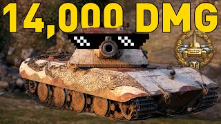 14000 Damage in World of Tanks [upl. by Asselem]