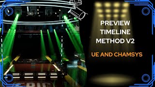 Preview  Timeline method V2 Tutorial  Unreal Engine and Chamsys [upl. by Lomaj]