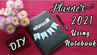 DIY Planner 2021 Malayalam  Planner Using Notebook  Bullet Journal  Dairy  2021 Life Planning [upl. by Plante323]