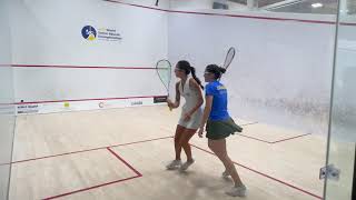 World Junior Squash Championship 2024  Alexandra K Jaffe vs Laura Silva  game 3 [upl. by Shlomo7]