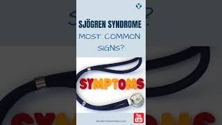 What are the most common signs and symptoms in Sjogrens Syndrome sjogrens sjogren [upl. by Ysied]