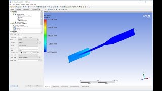 ANSYS CFD FDA Nozzle Part 3 Hemolysis Index calculation using CFX [upl. by Alyss388]