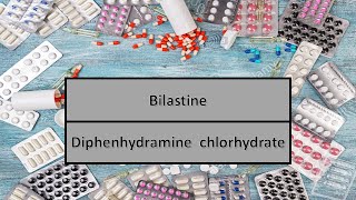 les médicaments génériques en Algériequot Bilastine quot et quotDiphenhydramine quotchlorhydrate [upl. by Strade]