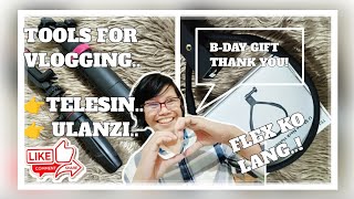 TOOLS FOR VLOGGINGULANZI amp TELESIN FLEX KO LANG tools forvlogging ulanzi telesin review [upl. by Ahtaga627]