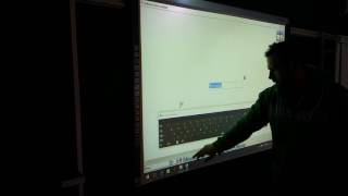 Hitachi Starboard smartboard and Hitachi EDA100 projector [upl. by Dlanger]