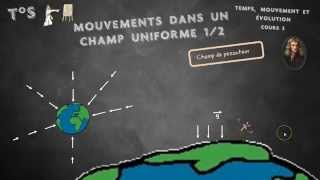 cours 3 mouvement dans un champ de pesanteur uniforme [upl. by Hardigg]