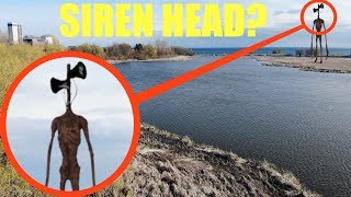 omfg you will not believe what my drone caught on camera  Real Life Siren Head Sighting [upl. by Nataline]