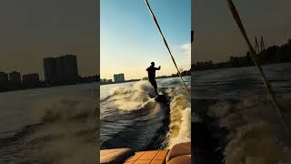 wakesurf wakesurfing wakesurfinglife watersport wakesurfers wake [upl. by Atews]