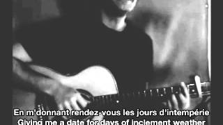 Francart sings George Brassens LOrage The Storm French amp English Subtitles [upl. by Laeahcim]