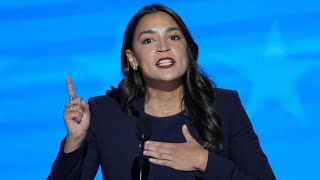 Rep Alexandria OcasioCortez full speech at 2024 DNC Aug 19 2024 [upl. by Greenman]