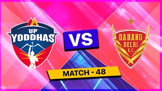 🔴 Live UP Yoddhas vs Dabang Delhi Live  UP vs DEL Live  Pro Kabaddi League Live Match Today [upl. by Ahsilet]