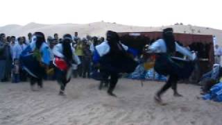 Tuareg Dancing near Ghadames Libya [upl. by Eartha827]