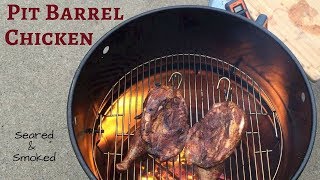 Smoked Chicken Halves on the Pit Barrel Cooker [upl. by Kienan]