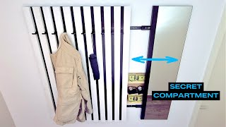 DIY  Coat Rack with Hidden Storage [upl. by Valiant]