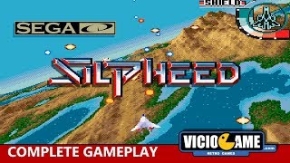 🎮 Silpheed Sega CD Complete Gameplay [upl. by Nirac]