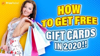 PrizeRebel  Get Free Gift Cards Rewards [upl. by Attevroc489]