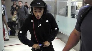 Jaden Smith Arrives At LAX Asked If He Has Advice For Justin Bieber [upl. by Catlaina]