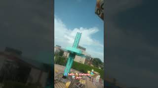 Sabse khatarnak do jhule 🎡🎢 viral trending shortvideo youtubeshorts waterpark🏞️ jurassicpark [upl. by Sandon502]