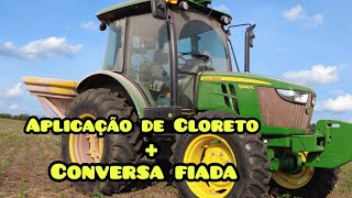 35 Minutos jogando cloreto na soja e conversa fora [upl. by Gusti]