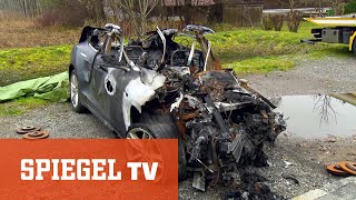 Brennende EAutos Elektroschrott im Abklingbecken  SPIEGEL TV [upl. by Xella]