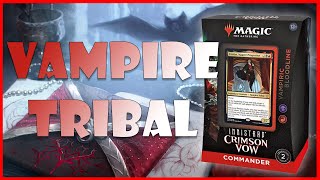 Rakdos Vampiric Bloodline UPGRADE Guide Crimson Vow Commander Precon Deck Tech [upl. by Iralam]