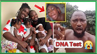 DNA Test WAHALA 😢 They are Not My KIDS — Funny Face Vs Baby Mama Vannesa [upl. by Murial472]