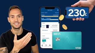 BBVA Conto e Carta 💳 Gratis più 230€ Bonus e 20 Cashback [upl. by Nahsyar929]