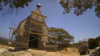 How is a Schoenstatt Shrine built  Austin Schoenstatt Shrine Construction [upl. by Eidahs454]