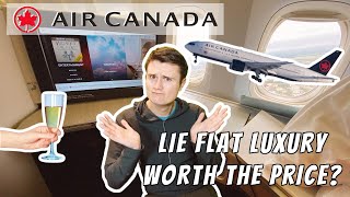 Air Canada Signature Business Class in a Boeing 777 Amsterdam to Toronto [upl. by Eetsirk824]