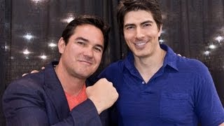 Its Superman vs Superman Brandon Routh and Dean Cain [upl. by Nomannic]