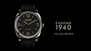 Panerai Radiomir Italian Design Swiss Technology [upl. by Gautious]