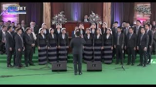 General Choir  quotChhandamna Thuthlungthar amp Halleluiah Chorusquot  55th General Conf 2023 Sunday [upl. by Nyliahs]