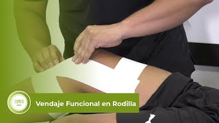 Vendaje funcional en rodilla [upl. by Lav770]