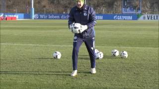 Goalkeeper Training at Schalke 04 28012017 [upl. by Dranal829]