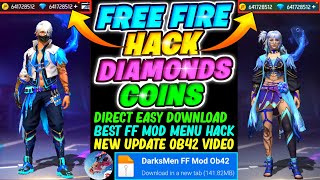 Free Fire Hack Mod Menu 2023  Free Fire Diamond Hack  How To Hack Free Fire OB42 [upl. by Othilie]