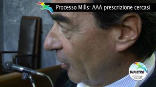 Processo Mills alla disperata ricerca di una prescrizione [upl. by Werdnaed633]