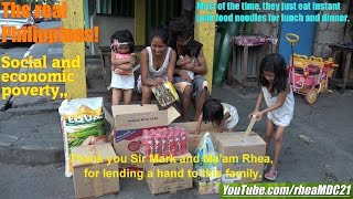 Helping a Poor Filipino Family in Manila Philippines Lets Travel to Manila Philippines [upl. by Recor600]