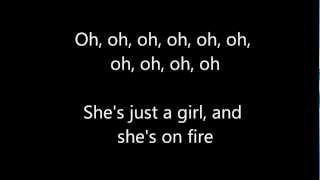 Alicia Keys  Girl on Fire Lyrics [upl. by Surovy]