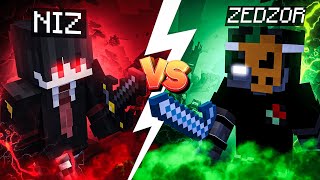 Niz Gamer Vs Zedzor in Lapata SMP [upl. by Llenal123]